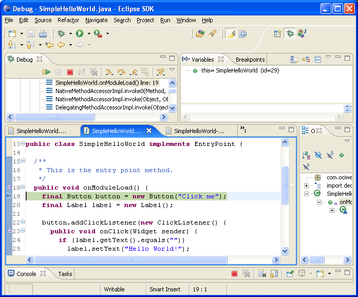 Debugging Client Side from IDE